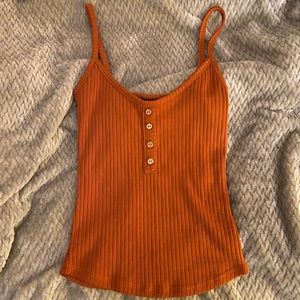 Burnt orange tank top